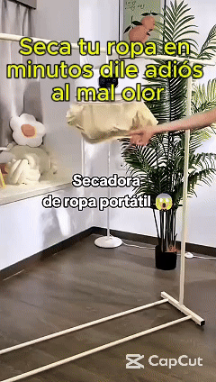 SECADOR DE ROPA PORTATIL