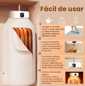 SECADOR DE ROPA PORTATIL
